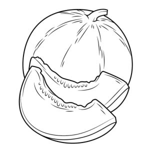 Tô Màu Quả Dưa Gang