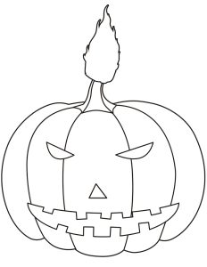 Tô Màu Bí Ngô Halloween