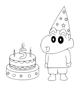 Tô Màu Shin Cậu bé bút chì