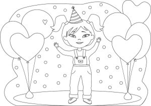 Tô Màu Happy Birthday