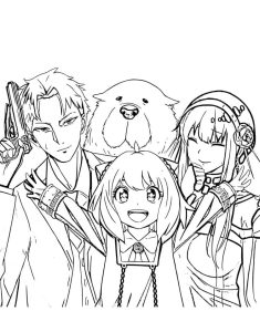 Tô Màu Spy x Family