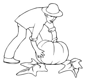 Tô Màu Quả Bí Ngô