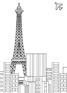Tô Màu Tháp Eiffel