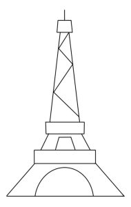 Tô Màu Tháp Eiffel