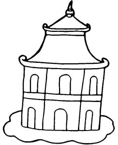 Tô Màu Tháp Rùa