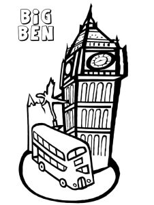 Tô Màu Tháp Big Ben