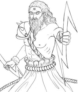 Tô Màu Thần Zeus