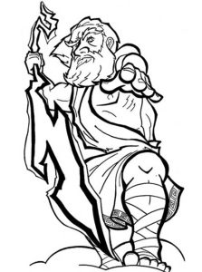 Tô Màu Thần Zeus