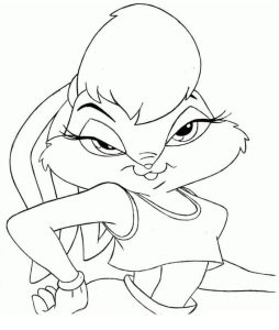 Tô Màu Thỏ Lola
