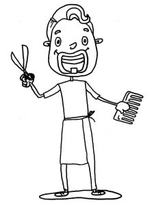 Tô Màu Thợ Cắt Tóc