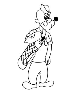 Tô Màu Thủy Thủ Popeye
