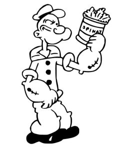 Tô Màu Thủy Thủ Popeye
