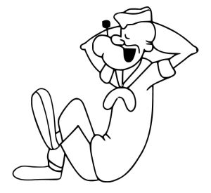 Tô Màu Thủy Thủ Popeye