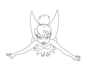 Tô Màu Nàng Tiên Tinker Bell