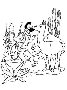 Tô Màu Những Cuộc Phiêu Lưu Của Tintin