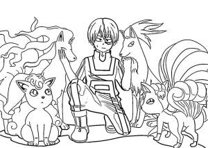 Tô Màu Todoroki Shoto