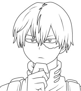 Tô Màu Todoroki Shoto