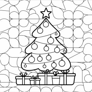 Tô Màu Cây Thông