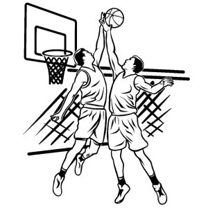 Tô Màu Bóng Rổ
