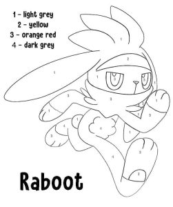 Tô Màu Theo Số Pokemon