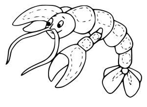 Tô Màu Con Tôm Hùm