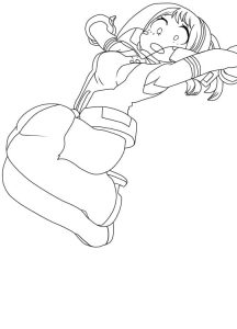 Tô Màu Uraraka Ochaco