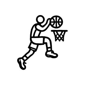 Tô Màu Bóng Rổ