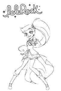Tô Màu Vương Quốc Pha Lê Lolirock