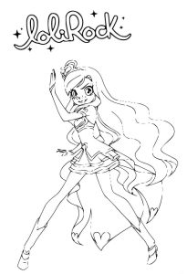Tô Màu Vương Quốc Pha Lê Lolirock