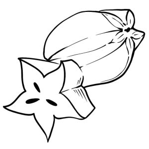 Tô Màu Quả Khế