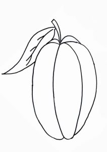 Tô Màu Quả Khế