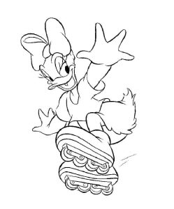 Tô Màu Vịt Daisy