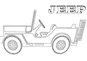 Tô Màu Xe Jeep