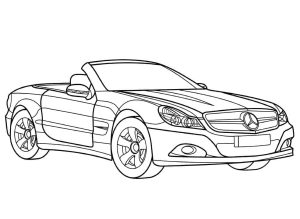 Tô Màu Xe Mercedes