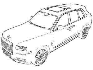 Tô Màu Xe Rolls Royce