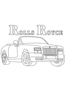 Tô Màu Xe Rolls Royce