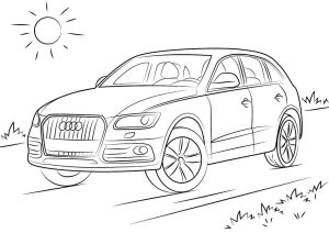 Tô Màu Xe Ô Tô Audi