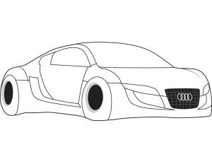 Tô Màu Xe Ô Tô Audi