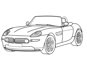 Tô Màu Xe Ô Tô BMW