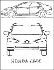 Tô Màu Xe Honda