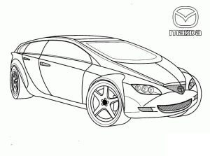 Tô Màu Xe Ô Tô Mazda