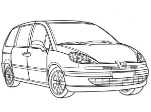 Tô Màu Xe Peugeot
