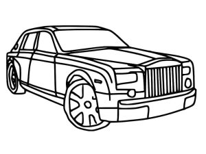 Tô Màu Xe Rolls Royce