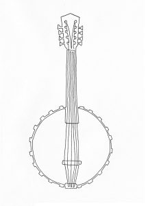 Tô Màu Đàn Banjo