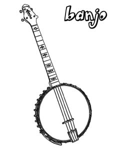 Tô Màu Đàn Banjo