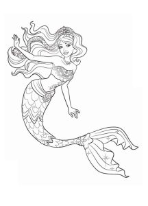 Tô Màu Công Chúa Barbie