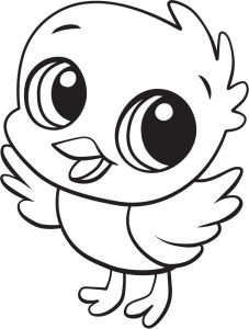 Tô Màu Con Gà Con