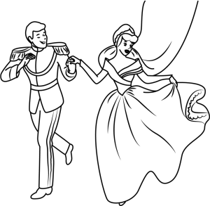 Tô Màu Cô Bé Lọ Lem Cinderella
