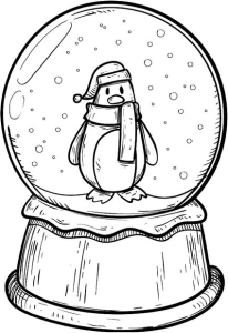 Tô Màu Chim Cánh Cụt