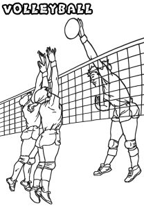 Tô Màu Bóng Chuyền